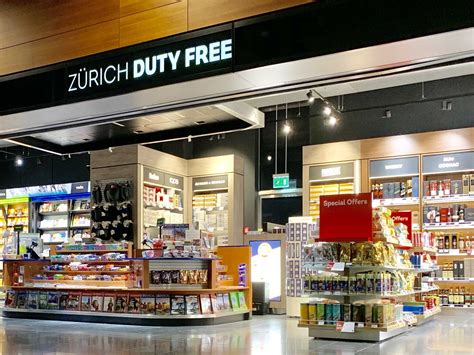 zurich duty free airport shops.